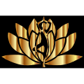 Gold-Yoga-Lotus